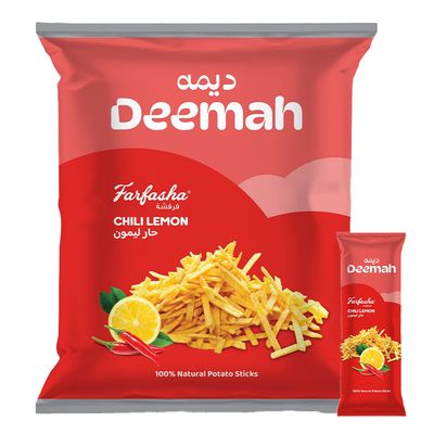Deemah Farfsha Chili Lemon Potato Sticks - 15g × 24