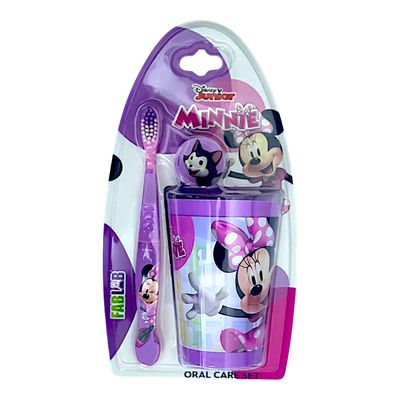 Fab Lab Disney Soft Toothbrush with Cup - Minnie Mouse