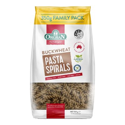 Orgran Buckwheat Pasta Spirals Gluten Free 350 G