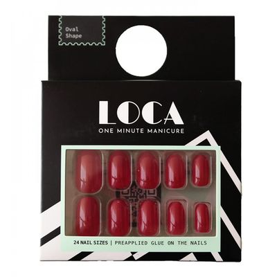 Loca Nails Red Color