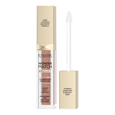 Eveline Wonder Match Creamy Liquid Matt Lipstick - No.11 Milky Nude
