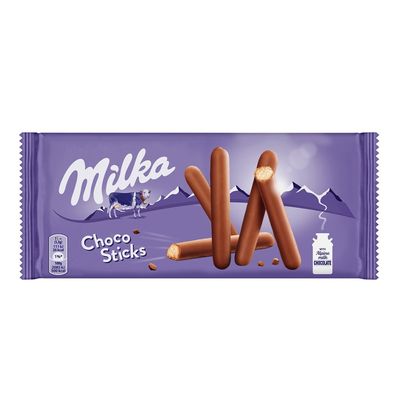 ميلكا شوكولاته أعواد مستورد 112 جرام
