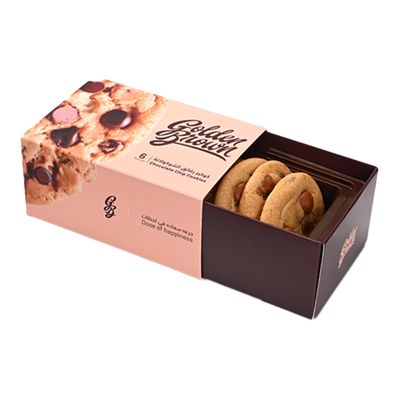 Golden Brown Chocolate Chip Cookies - 6 Pieces 90g