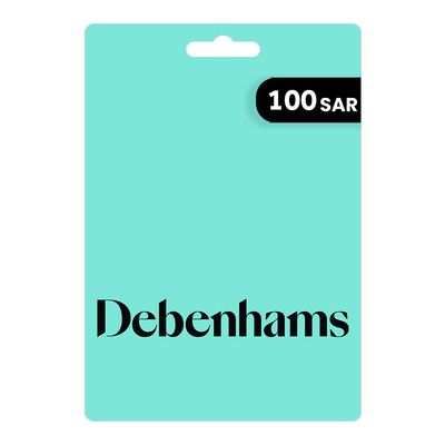دبنهامز بطاقة هدايا 100 ريال