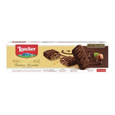 Loacker Patisserie Wafer Filled With Chocolate Cream & Hazelnuts 100 G