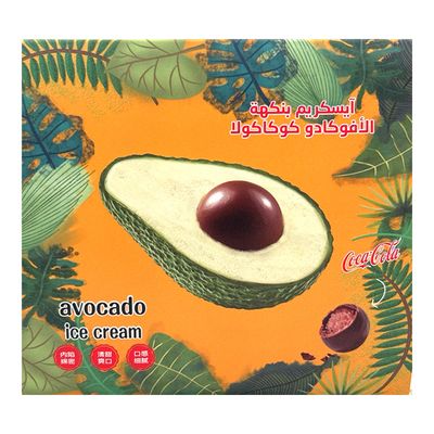 Frukti Avocado-Flavored Coca-Cola Ice Cream - ( Imported ) - 85g