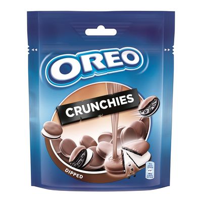 Oreo Biscuits Crunchies Coated With Chocolate Imported 110 G