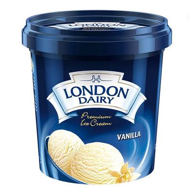 لندن ديري آيس كريم فانيلا كوب 125 مل