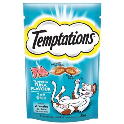 Temptations Cat Food Tuna Flavor 85 G