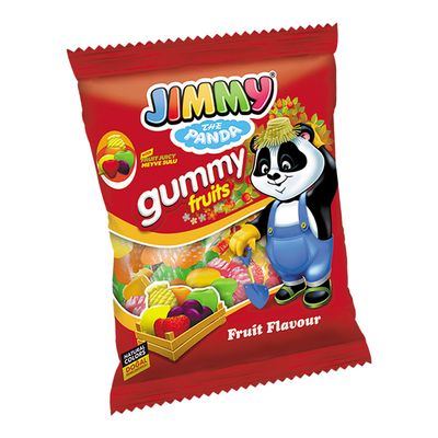 Jimmy The Panda Candy Fruit Flavored 80 G