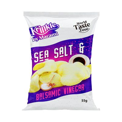 Marami Krinkle Chips Sea Salt & Balsamic Vinegar Flavor 55 G