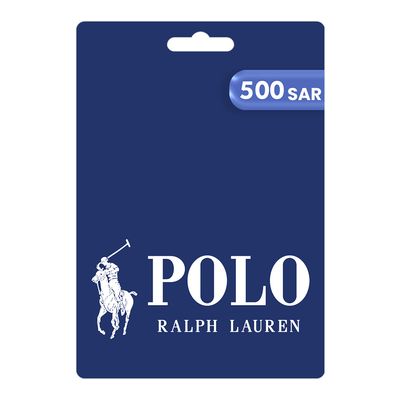 بولو رالف لورين بطاقة هدايا 500 ريال