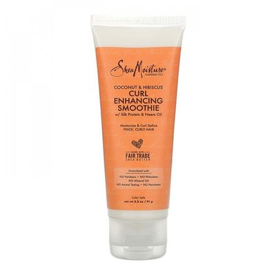 Shea Moisture Coconut & Hibiscus Curl Enhancing Smoothie For Curly And Thick Hair -91g