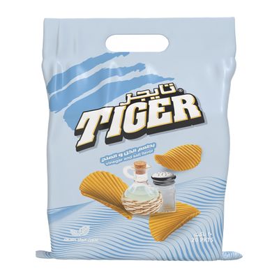 Tiger Chips Salt And Vinegar Flavor 12 G X 20