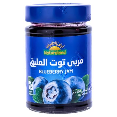 Natureland Jam Blueberry 200 G