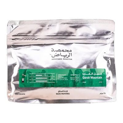 محمصة الرياض حبوب قهوة جبل القارة 250 جرام