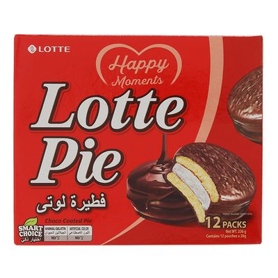 لوتي فطيرة الشوكولاتة - 28 جرام × 12