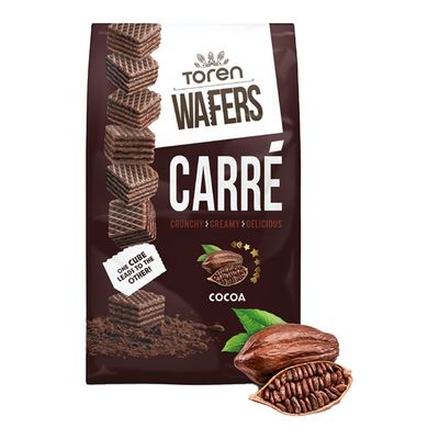 Toren Carre Wafer Cubes With Cocoa Cream 125 G