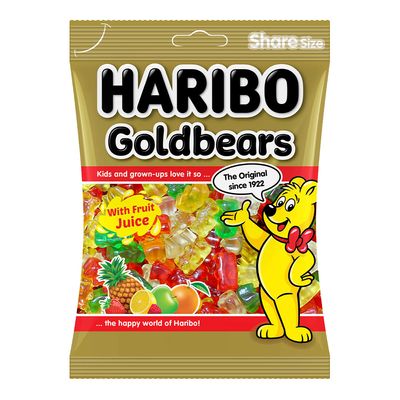 هاريبو حلوى جيلي جولد بيرز 80 جرام