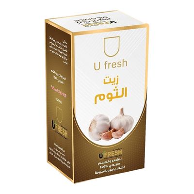 U Fresh Garlic Oil For Hair And Body 125 ML