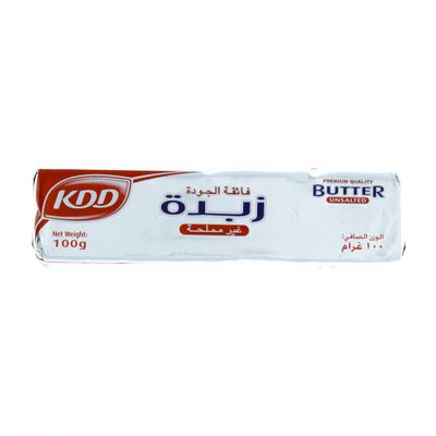 كي دي دي زبدة غير مملحة 100 جرام