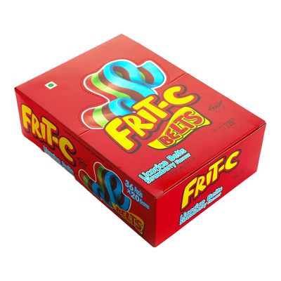 Frit-C Candy Strawberry Flavor Imported 20 G x 36 Box
