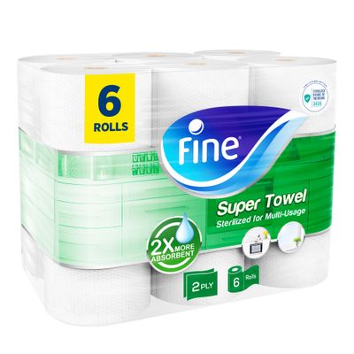 فاين مناديل رول إمتصاص اعلى 5+1 مجانا