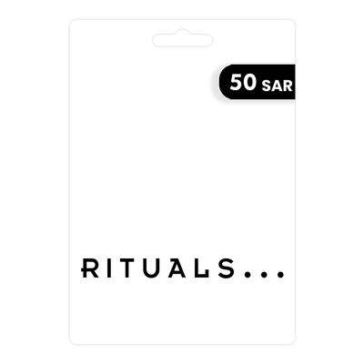 Rituals GiftCard 50 SAR