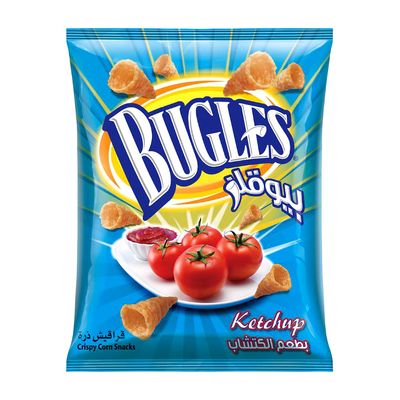 Bugles Corn Snack Ketchup 125 G