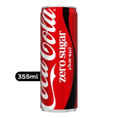 كوكا كولا مشروب غازي زيرو 355 مل