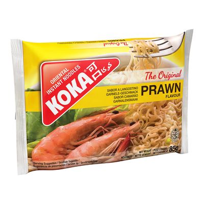 Koka Noodles Instant Prawn Flavor 85 G