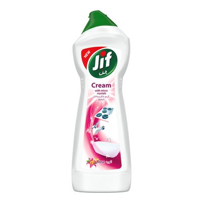 Jif Cleaner Cream With Micro Crystals Rose 750 ML