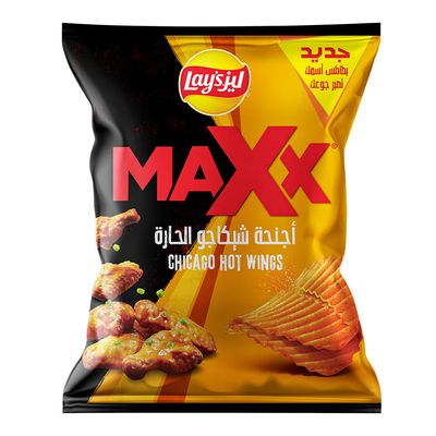 Lays chips max chicago hot wings 160g