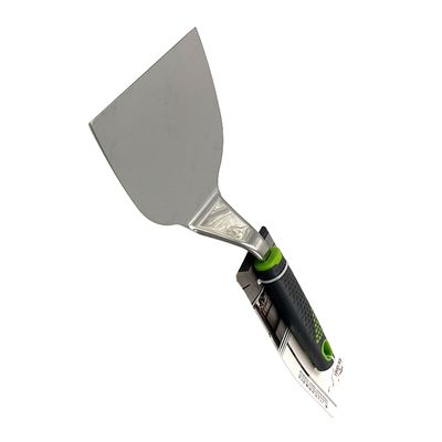 Gold.Inox Large Black Flat German Spatula