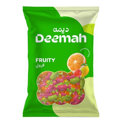 Deemah Fruity Assorted Fruit  Flavored Candy - 700g