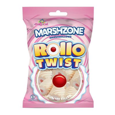Magical Marshzone Marshmallows Rollo Twists Gluten Free Imported 150 G