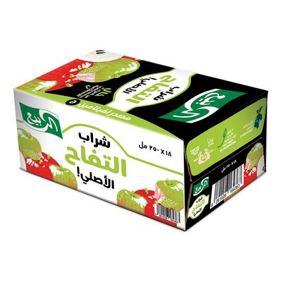 Alrabie Drink Apple 250 ML × 18 Box
