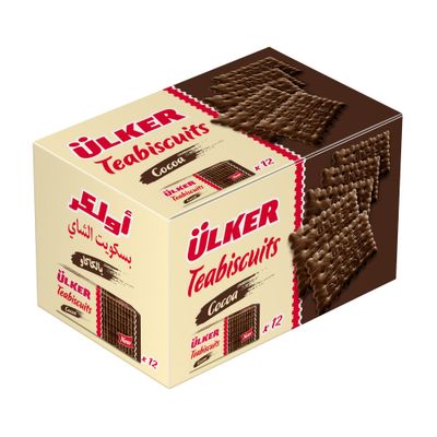 Ulker Biscuit For Tea With Cocoa 75 G × 12