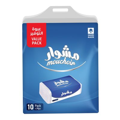 Mouchoir Facial Tissue Soft 2 Ply 160 Tissue × 10
