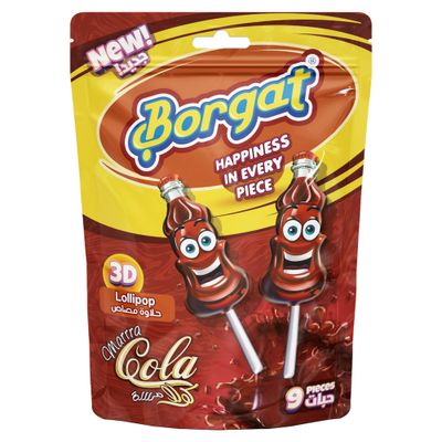 Borgat Lollipops 3D Cola 9 Pieces