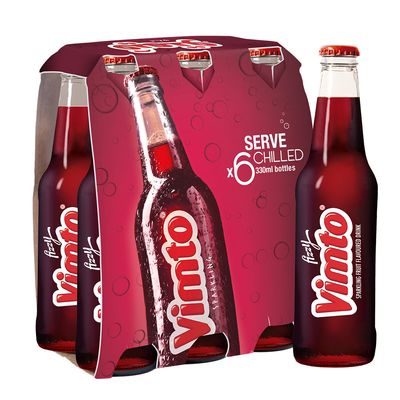 Vimto Soft Drink 330 ML × 6