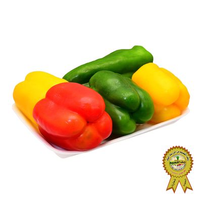Reef Alqassim Capsicum Colored Tray 750 - 900 G