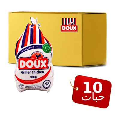 Doux Chicken Frozen Box 900 G × 10