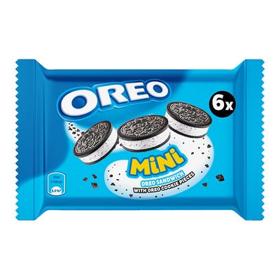 Oreo Ice Cream Sandwich With Oreo Cookie Pieces Vanilla Flavor 55 ML × 6