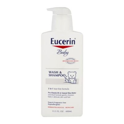 Eucerin Baby Wash & Shampoo. 2-in-1 Tear-free - 400ml