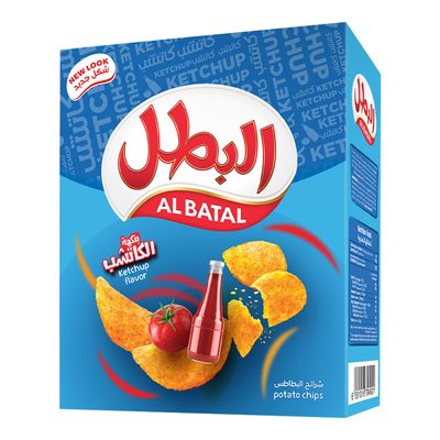 Albatal Chips Ketchup Flavor 23 G × 12 