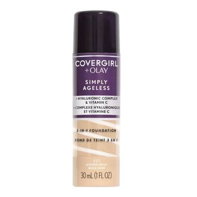Covergirl Simply Ageless 3 In 1 Liquid Foundation Golden Beige 227- 30ml