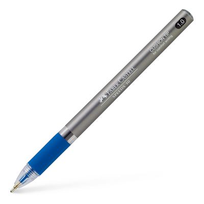 Faber Castell Pen Ballpoint Blue 1.0 Mm 10 Pens