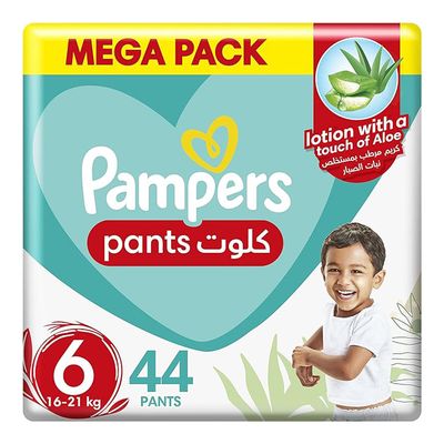 بامبرز حفاضة كلوت  مقاس 6 44 حبة