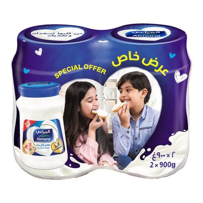 Almarai Cheese Taste Creamier Spreadable 900 G × 2